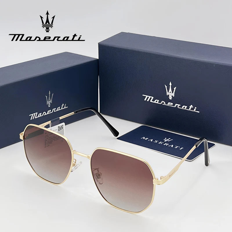 MASERATI Car High End UV400 Polarized Glasses For Grecale Levante Quattroporte Ghibli Mc20 Mcpura GT GranCabrio Drive Sunglasses
